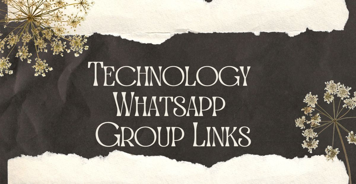 Technology Whatsapp Group Links