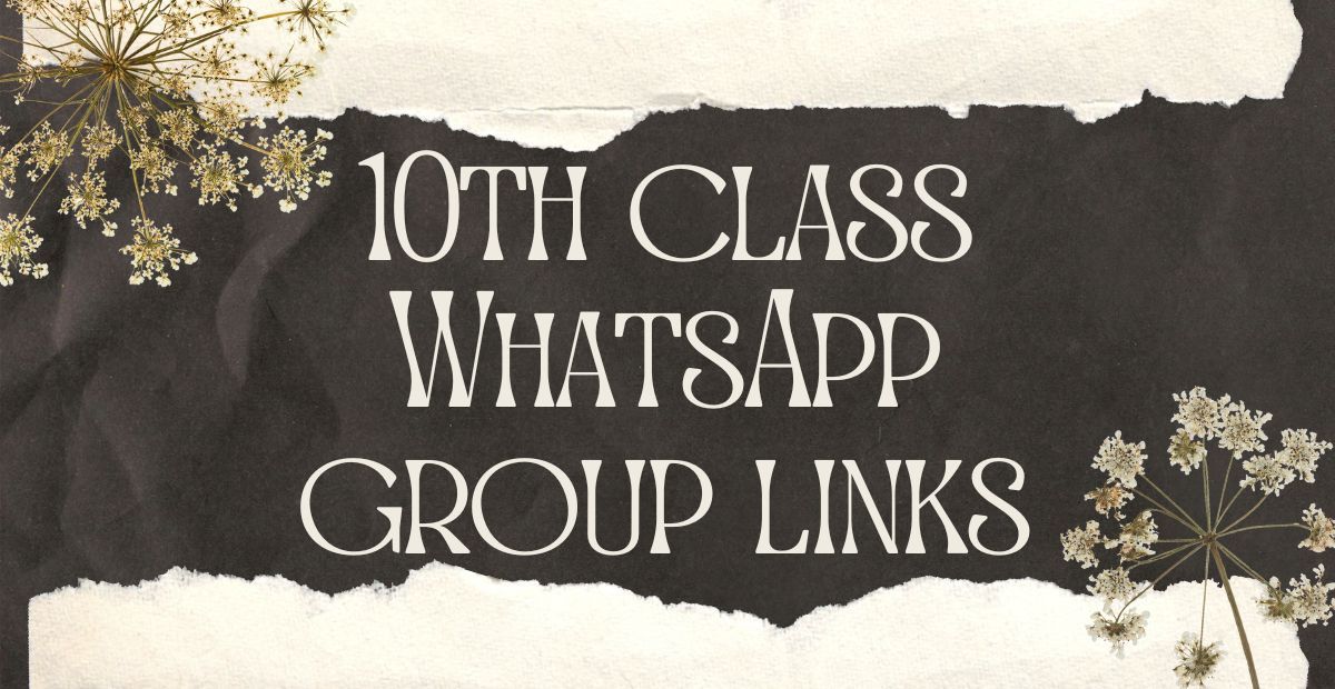 10th class WhatsApp group links