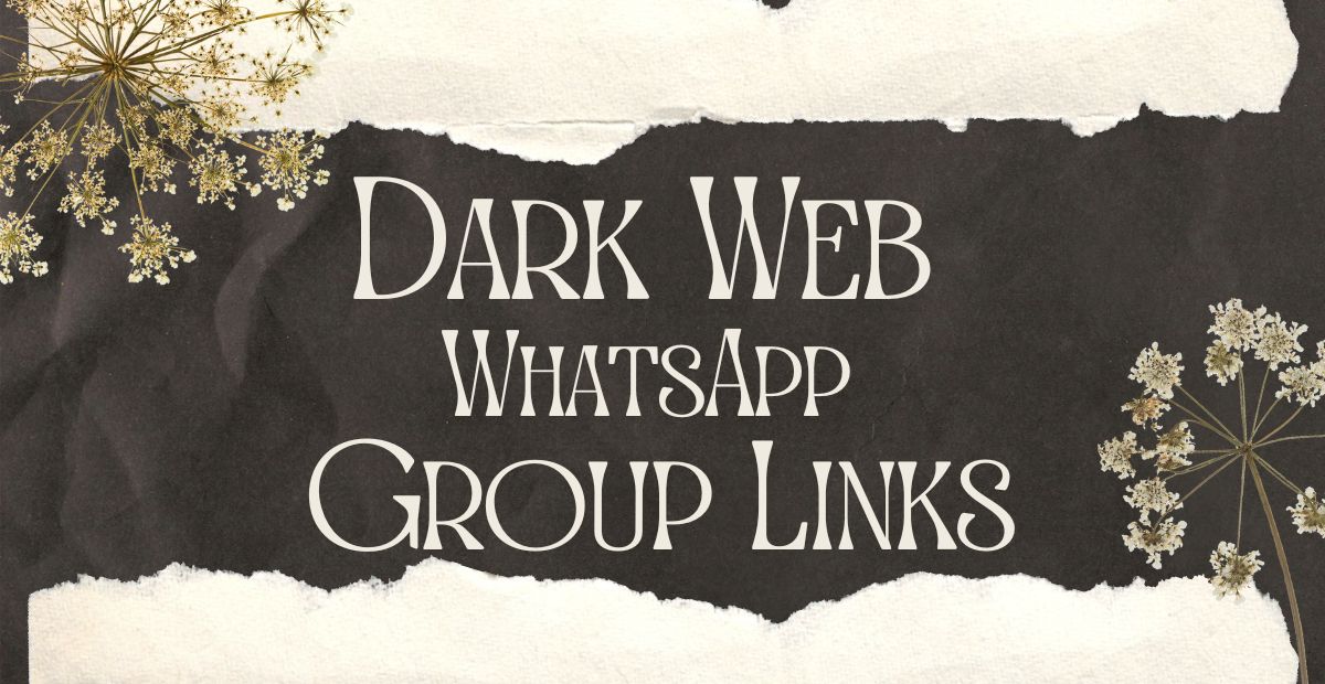 Dark Web WhatsApp Group Links