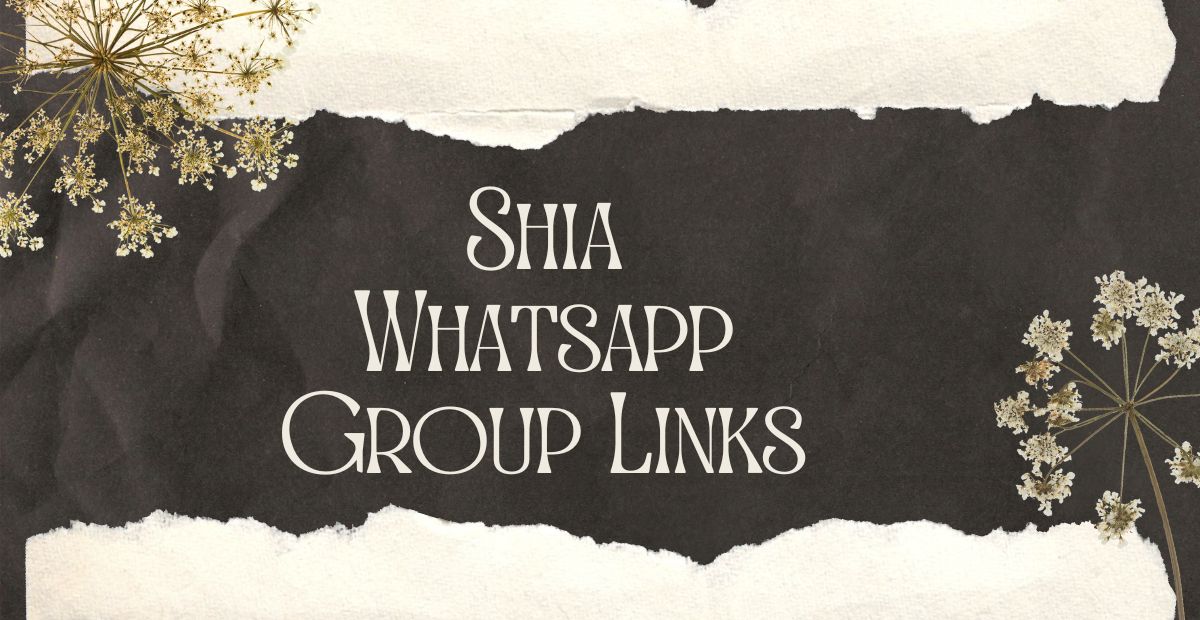 Shia Whatsapp Group Links
