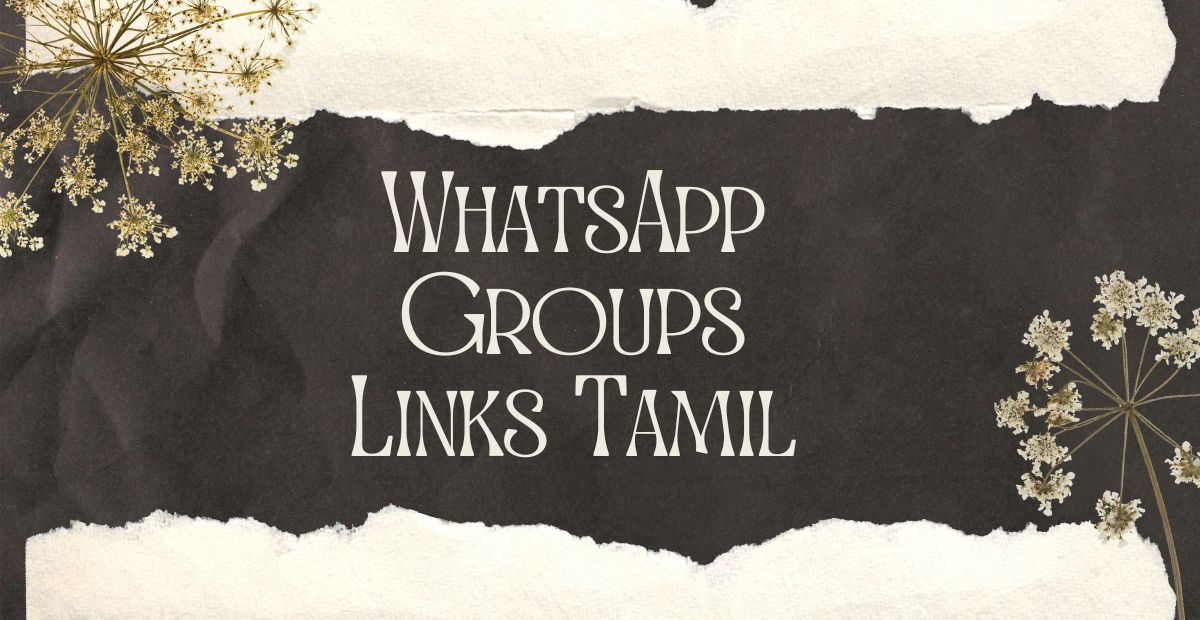 WhatsApp Groups Links Tamil