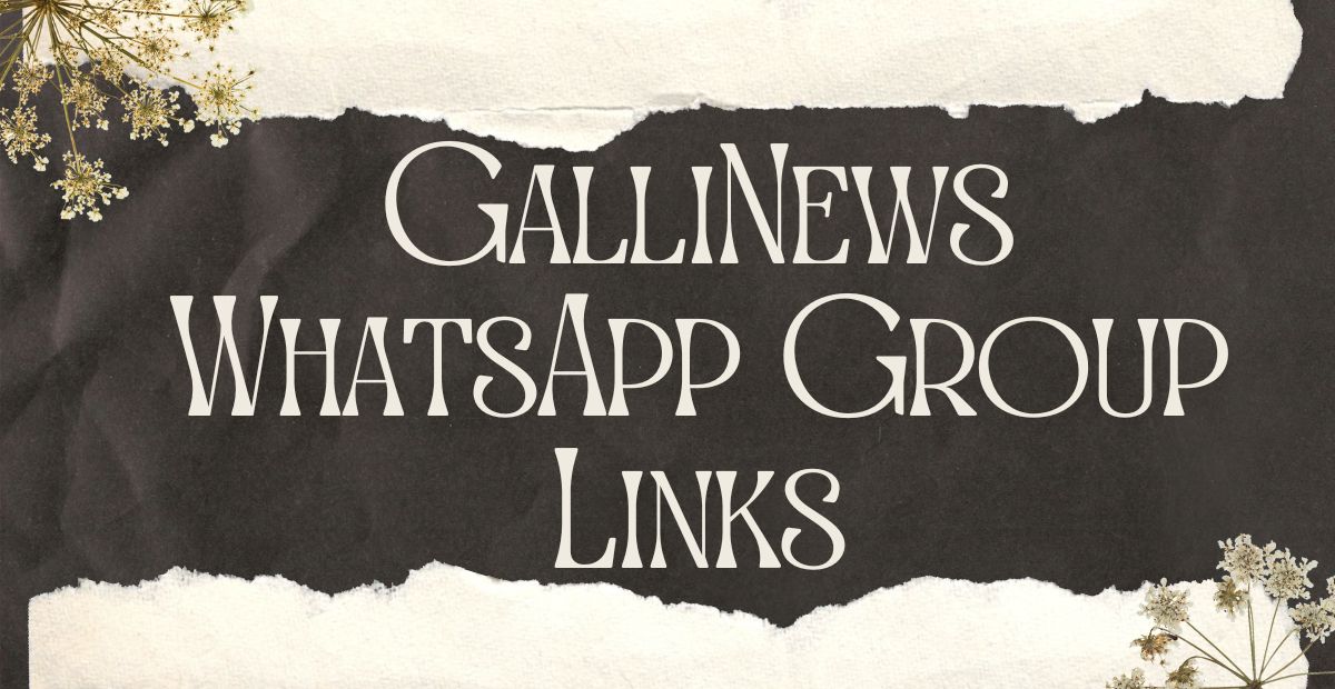 GalliNews WhatsApp Group Links