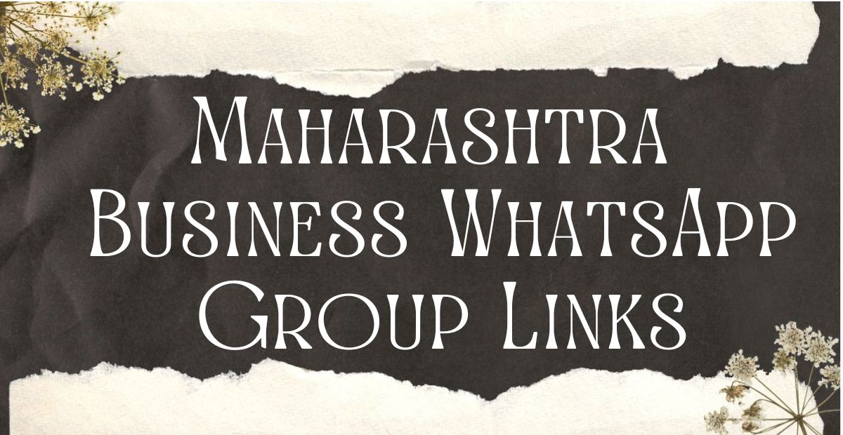 Maharashtra Business WhatsApp Group Links