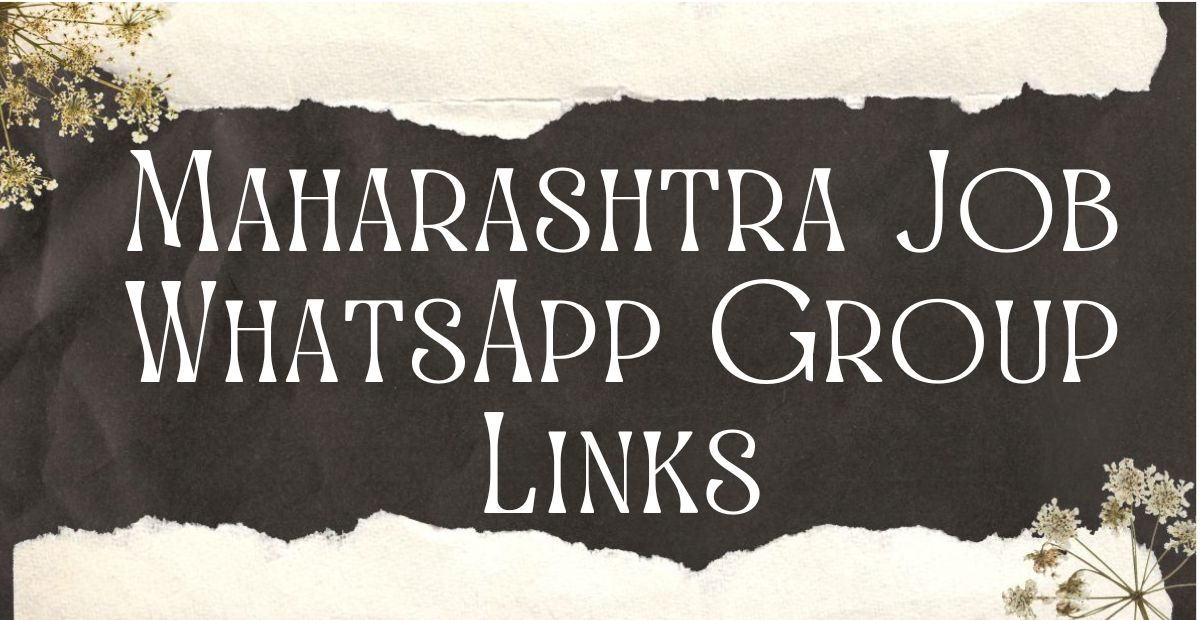 Maharashtra Job WhatsApp Group Links