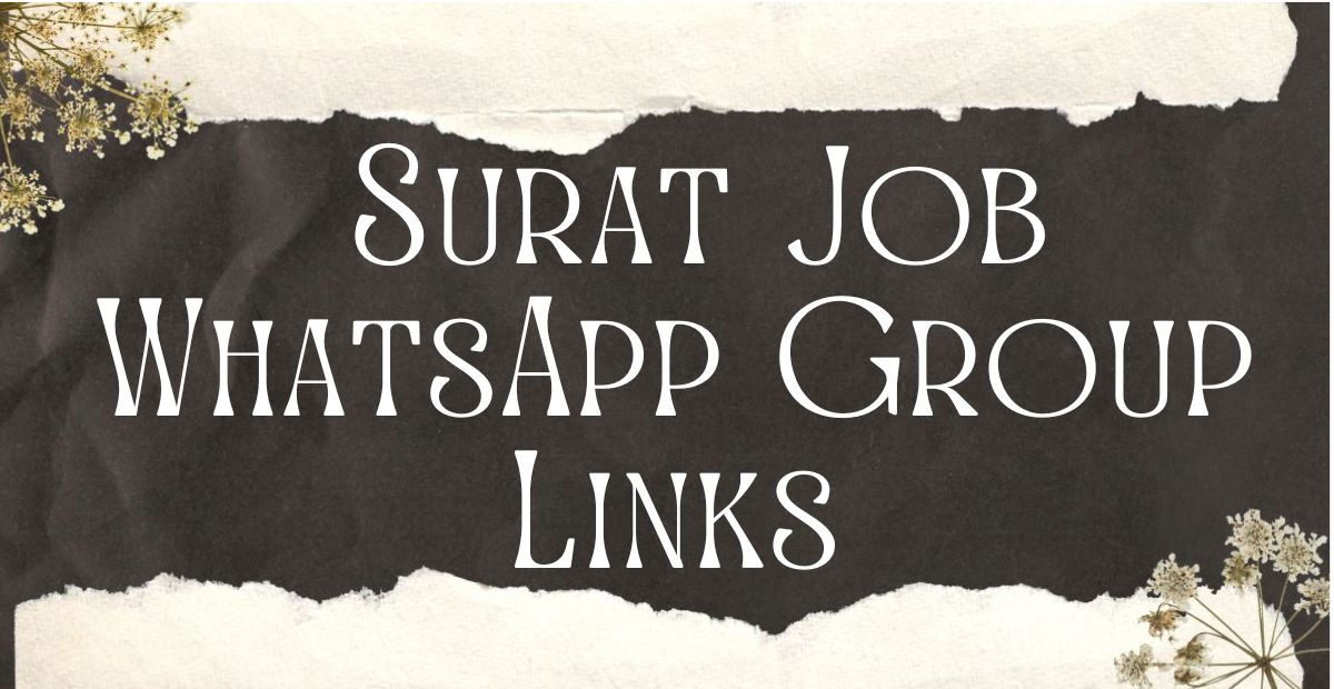  Surat Job WhatsApp Group Links