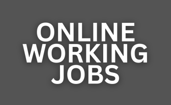 Online Working Jobs